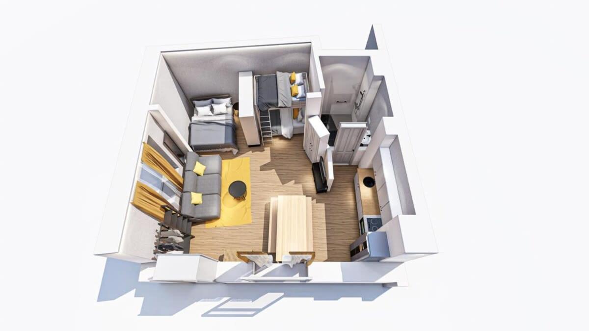 Apartament Family Loft Self Checkin Street Parking